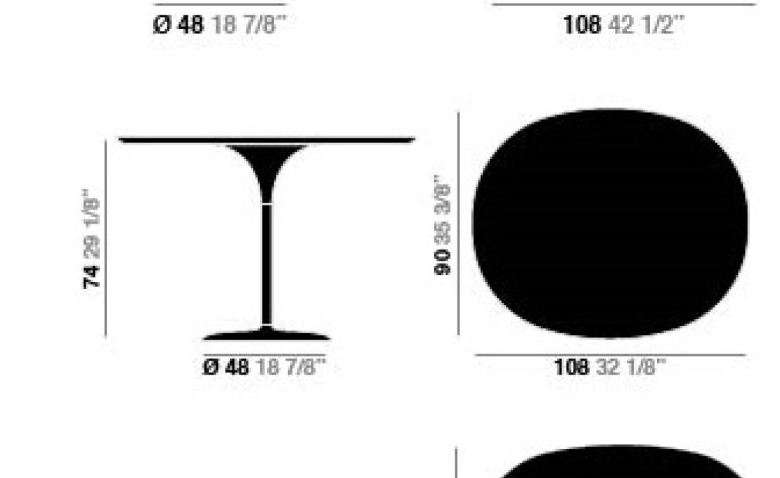 Стол от фабрики Arper модель Duna Oval Table MDF Top