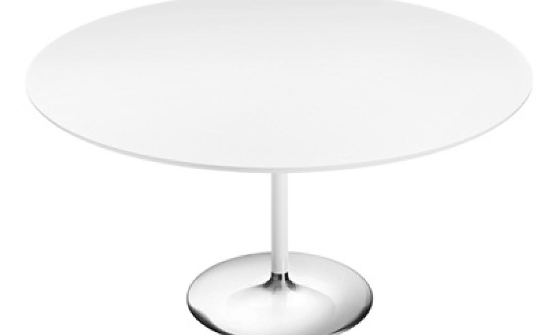 Стол от фабрики Arper модель Duna Round Table MDF Top