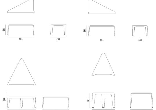 Журнальный столик Arper Ply Coffee Table image 2