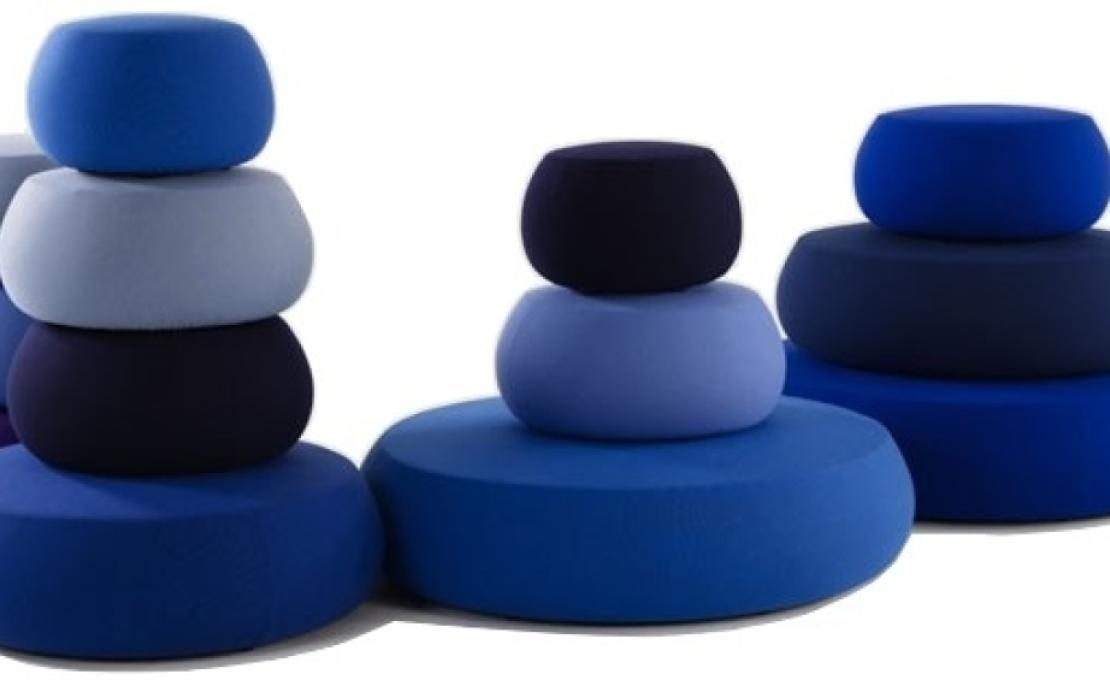 Пуф от фабрики Arper модель Pix Pouf Indoor