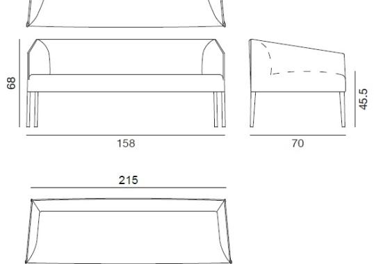 Диван Arper Saari Sofa image 2