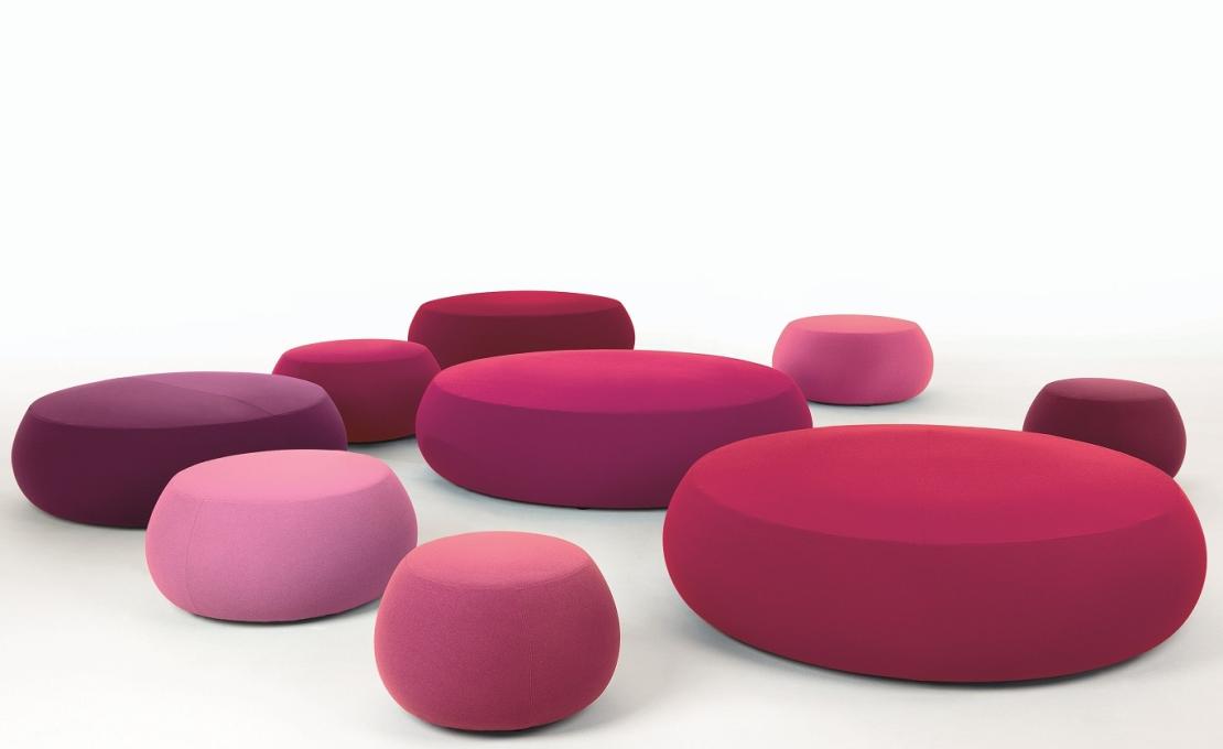 Пуф от фабрики Arper модель Pix Pouf Indoor