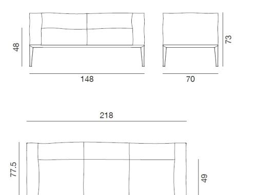 Диван Arper Sean Sofa image 2