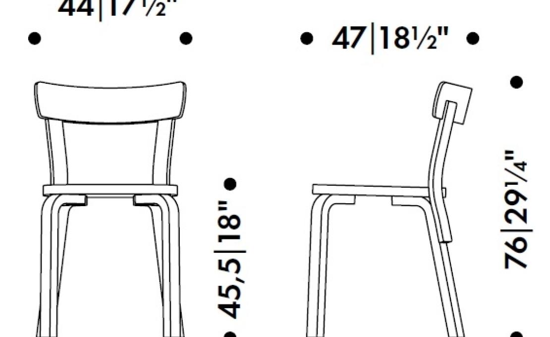 Стул от фабрики Artek модель 281 004 