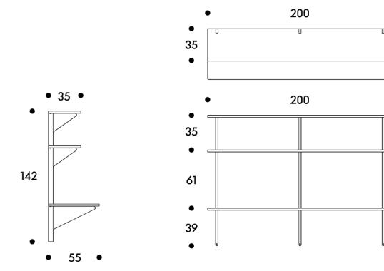 Стеллаж для книг Artek KAARI SHELF WITH DESK image 3