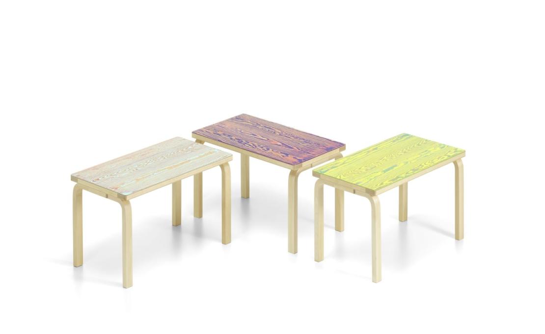 Банкетка от фабрики Artek модель 285 007 6