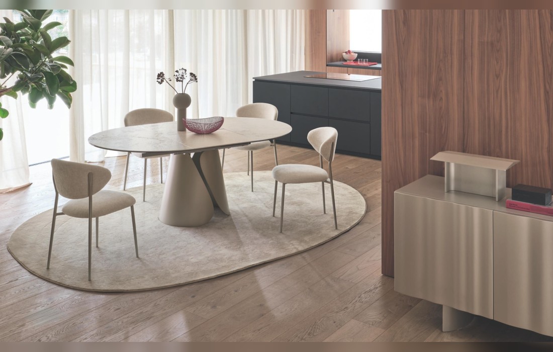 Стол TANGO фабрики Calligaris - дизайн Studio Zest