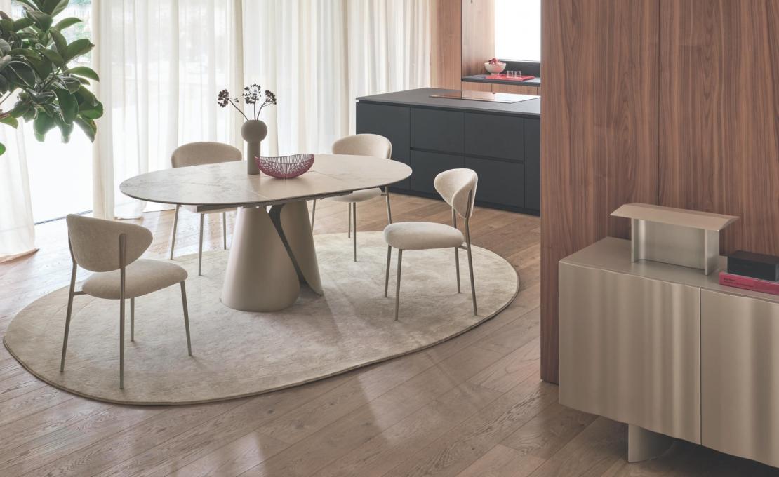 Стол TANGO фабрики Calligaris - дизайн Studio Zest
