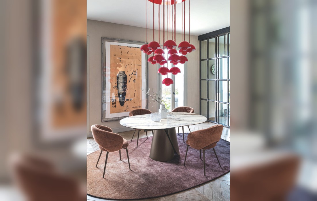 Стол TANGO фабрики Calligaris - дизайн Studio Zest