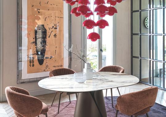 Стол TANGO фабрики Calligaris - дизайн Studio Zest