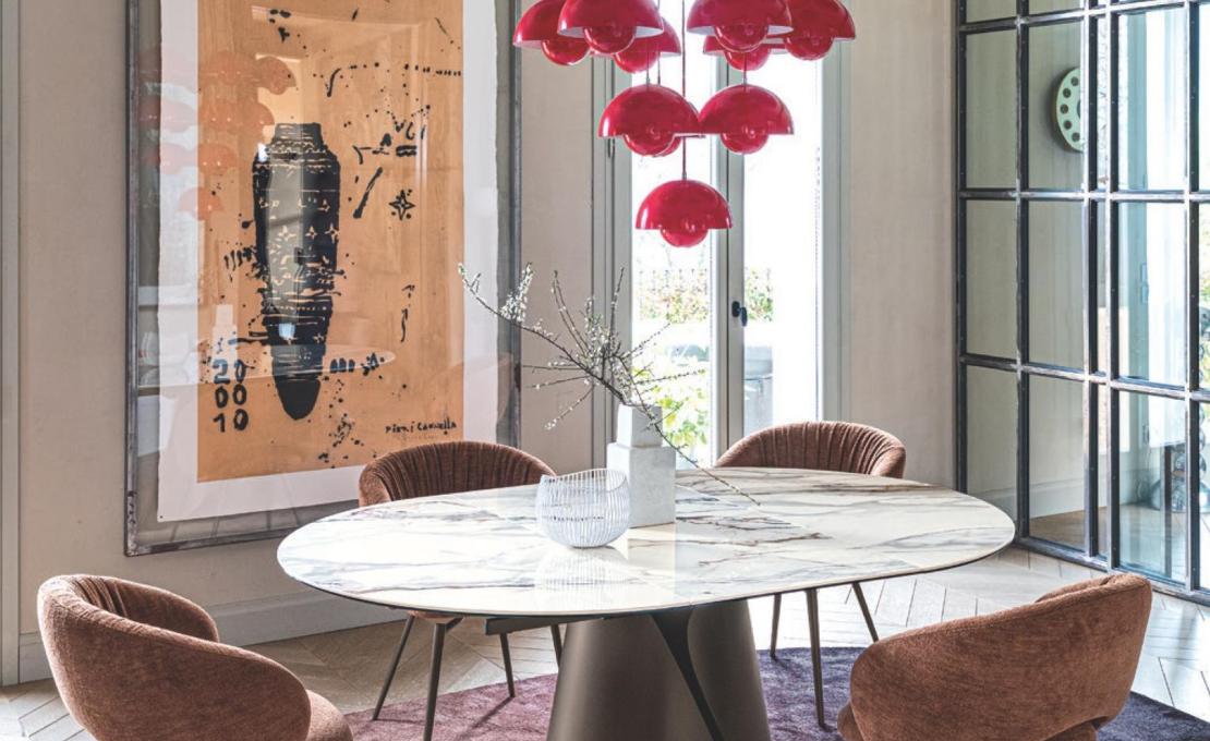 Стол TANGO фабрики Calligaris - дизайн Studio Zest