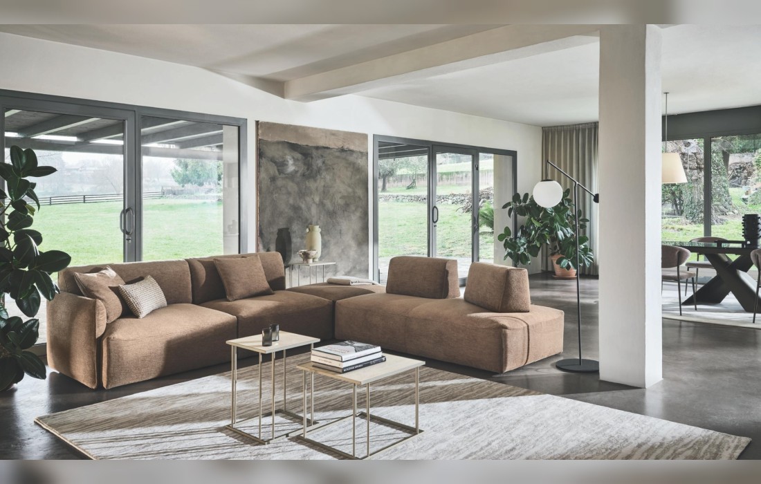 Диван модель AXIS FREEDOM фабрики Calligaris - дизайн lualdimeraldi