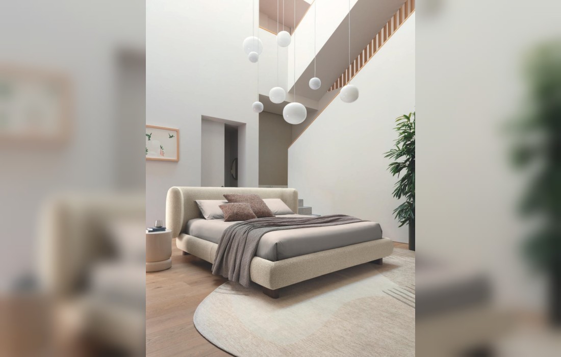 Кровать GLEN фабрики Calligaris - дизайн Gino Carollo