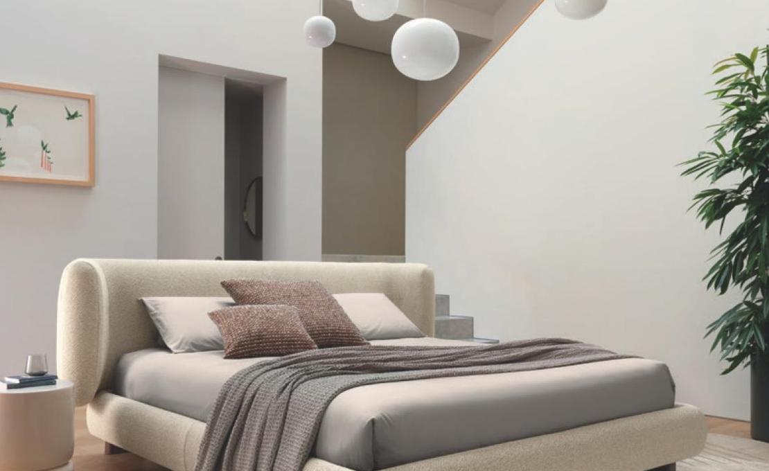 Кровать GLEN фабрики Calligaris - дизайн Gino Carollo