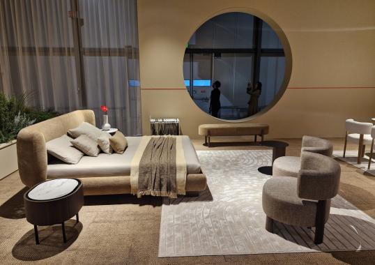 Кровать GLEN фабрики Calligaris - дизайн Gino Carollo