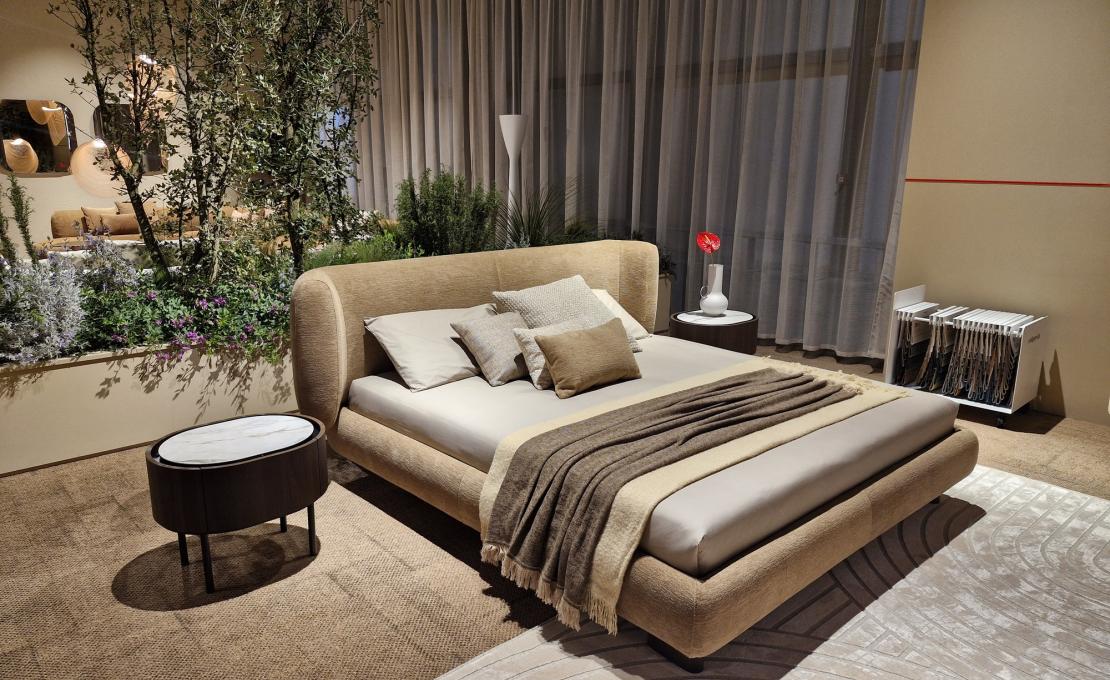 Кровать GLEN фабрики Calligaris - дизайн Gino Carollo