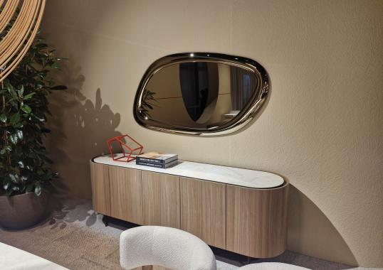 Зеркало модель AURA фабрики Calligaris - Lorenzo Remedi