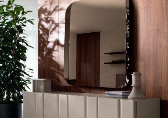Зеркало модель DIVINE фабрики Calligaris - дизайн Luca Roccadadria