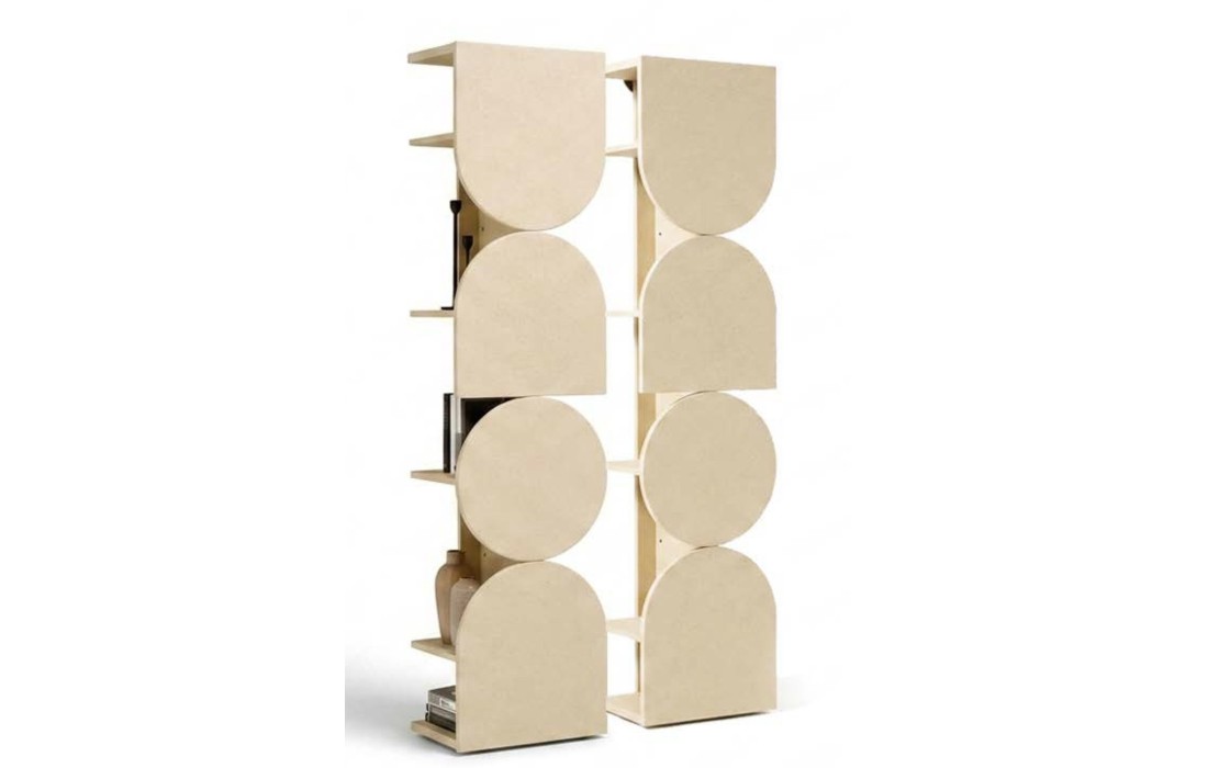Книжный шкаф SHAPE TOWER фабрики MOGG - дизайн UTO BALMORAL