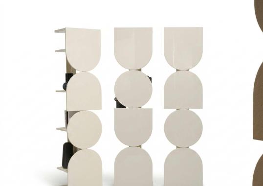 Книжный шкаф SHAPE TOWER фабрики MOGG - дизайн UTO BALMORAL
