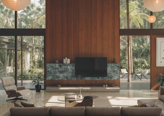 Настенная система 36e8 Cinema Wall Unit от Lago image 1
