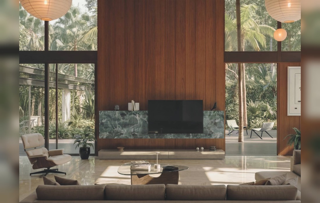 36e8 Cinema Wall Unit фабрики Lago - дизайн Daniele Lago