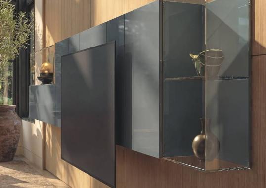 36e8 Cinema Wall Unit фабрики Lago - дизайн Daniele Lago