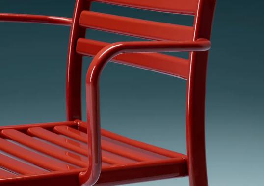 Стул Reil Tubes фабрики Scab Design - дизайн Keiji Takeuchi