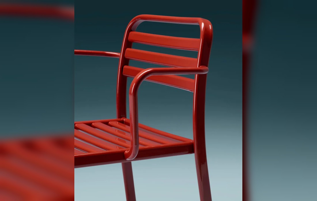 Стул Reil Tubes фабрики Scab Design - дизайн Keiji Takeuchi