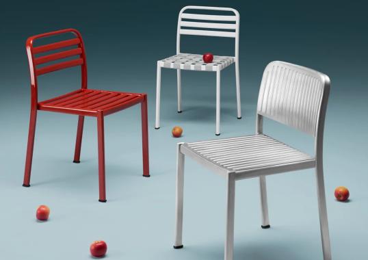 Стул Reil Tubes фабрики Scab Design - дизайн Keiji Takeuchi
