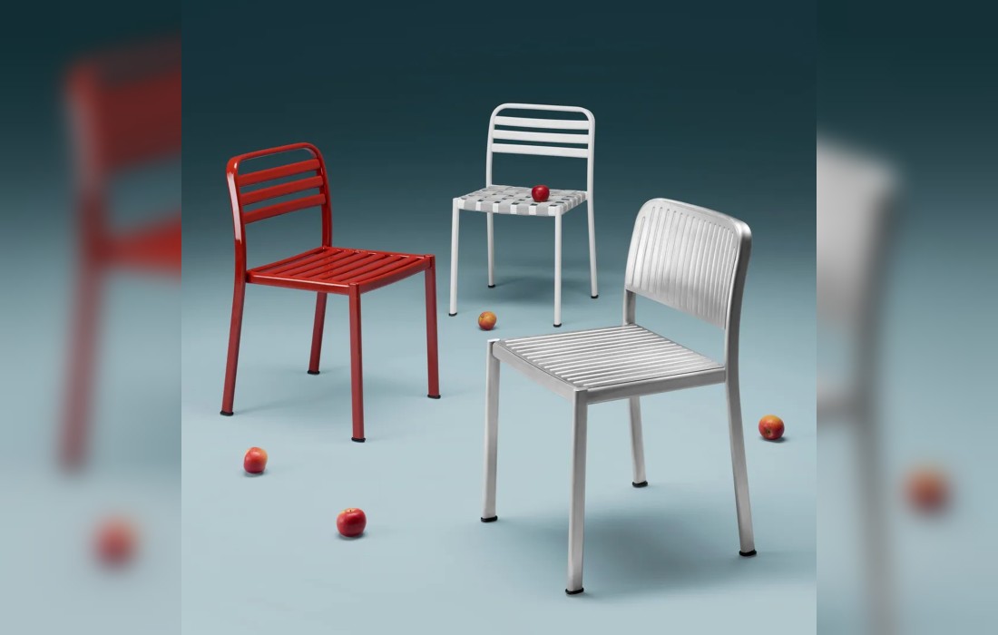 Стул Reil Tubes фабрики Scab Design - дизайн Keiji Takeuchi
