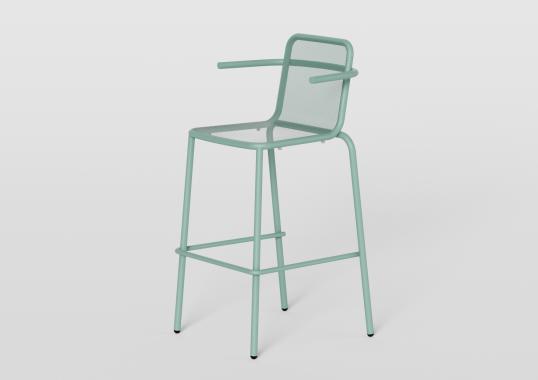 Барный стул Nizza фабрики Altek Italia Design - дизайн Mark Braun