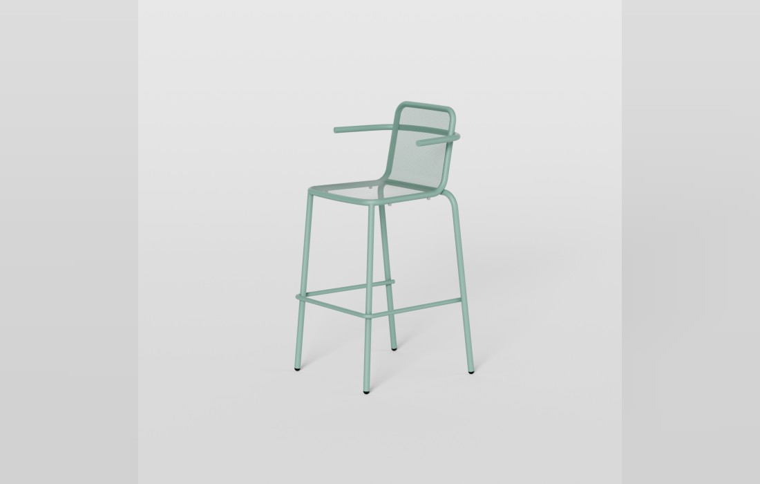 Барный стул Nizza фабрики Altek Italia Design - дизайн Mark Braun