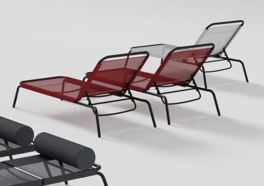 Кушетка Genua Lounger фабрики Altek Italia Design