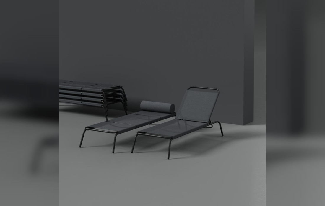 Кушетка Genua Lounger фабрики Altek Italia Design