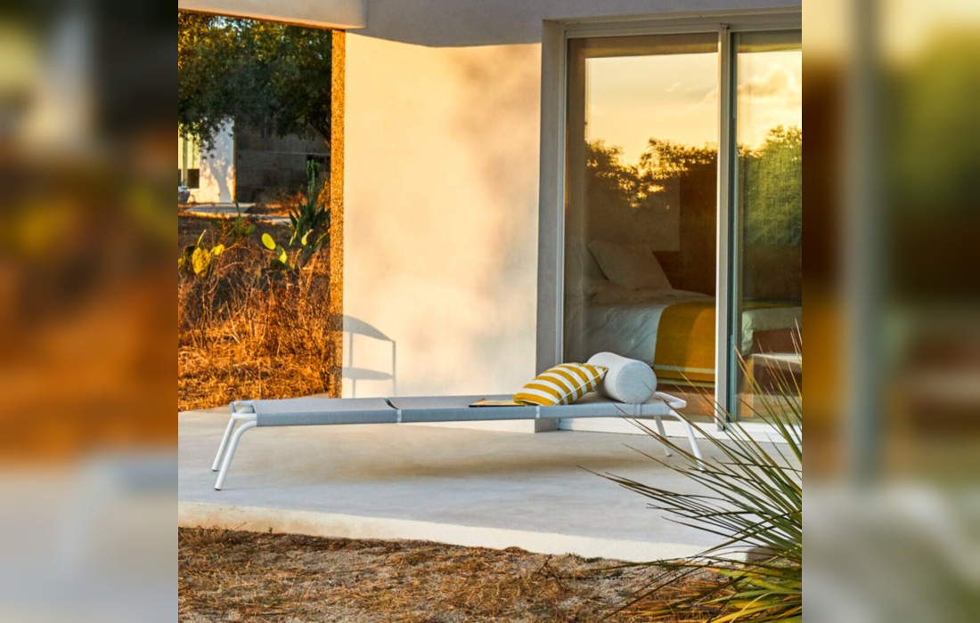 Кушетка Genua Lounger фабрики Altek Italia Design
