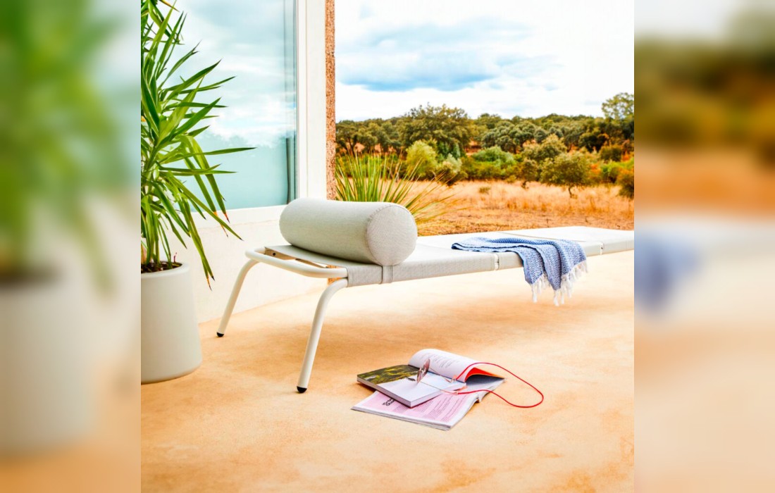 Кушетка Genua Lounger фабрики Altek Italia Design