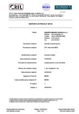 Сертификат подлинности качества Maronese