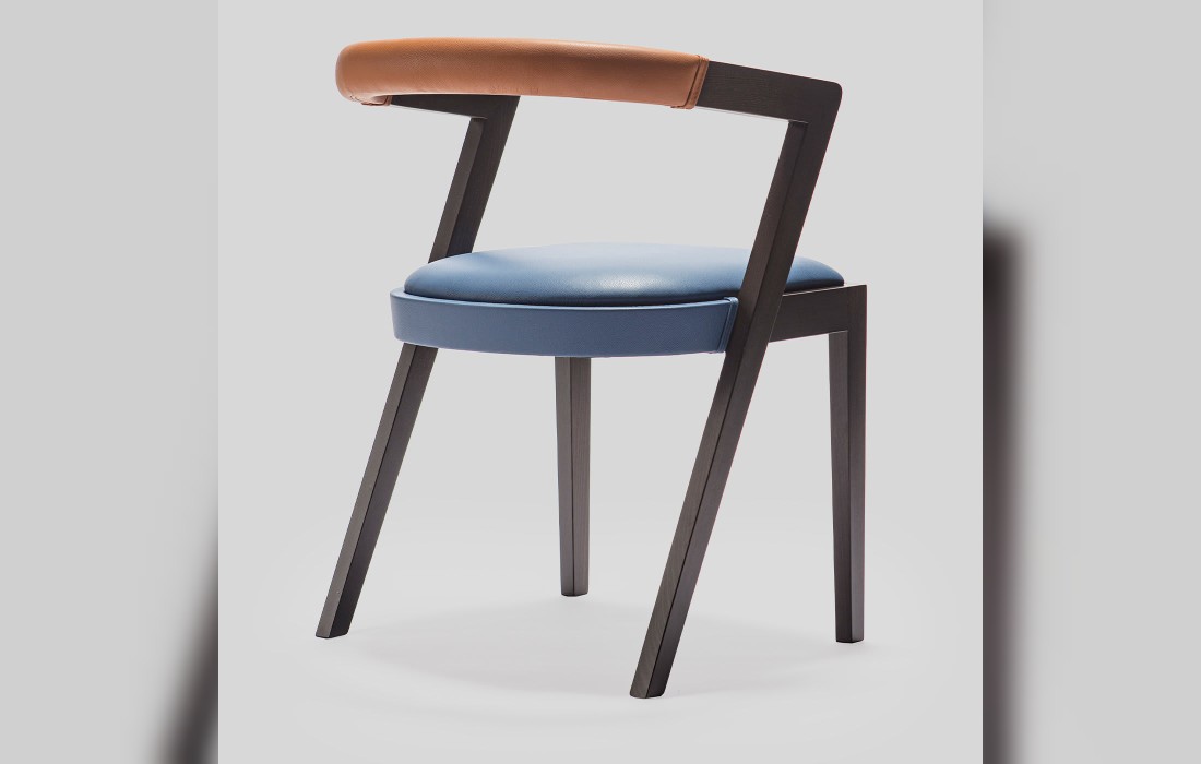 Стул от фабрики Livoni 1895 модель String Blue