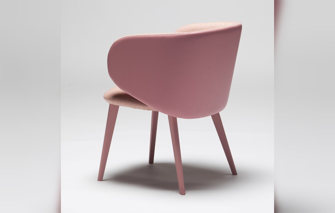 Стул от фабрики Livoni 1895 модель Caura 080 Pink