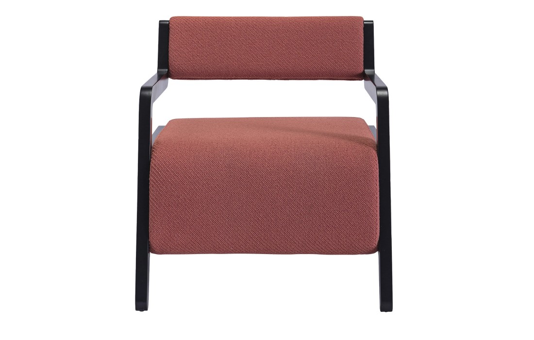 Кресло для отдыха от фабрики Livoni 1895 модель Moki Red Lounge Chair