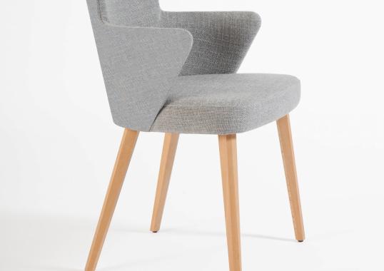 Стул Livoni 1895 Trilogy Gray Leather image 2