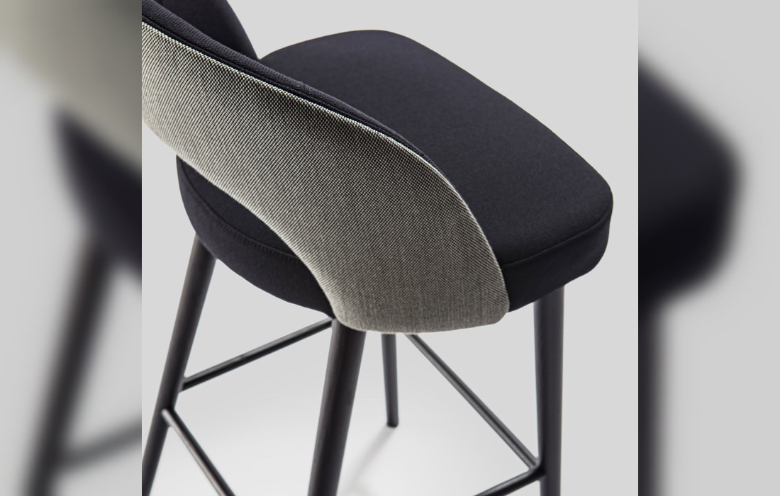 Стул от фабрики Livoni 1895 модель Ring 2-Tone Gray