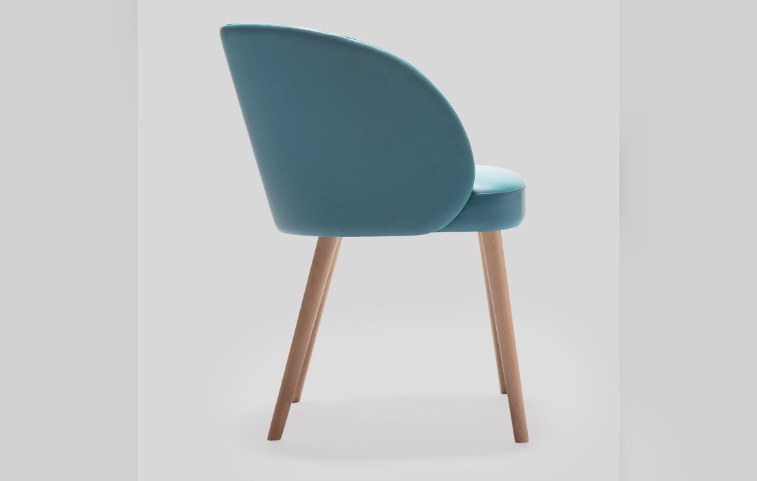 Стул от фабрики Livoni 1895 модель Kyoto Light Blue