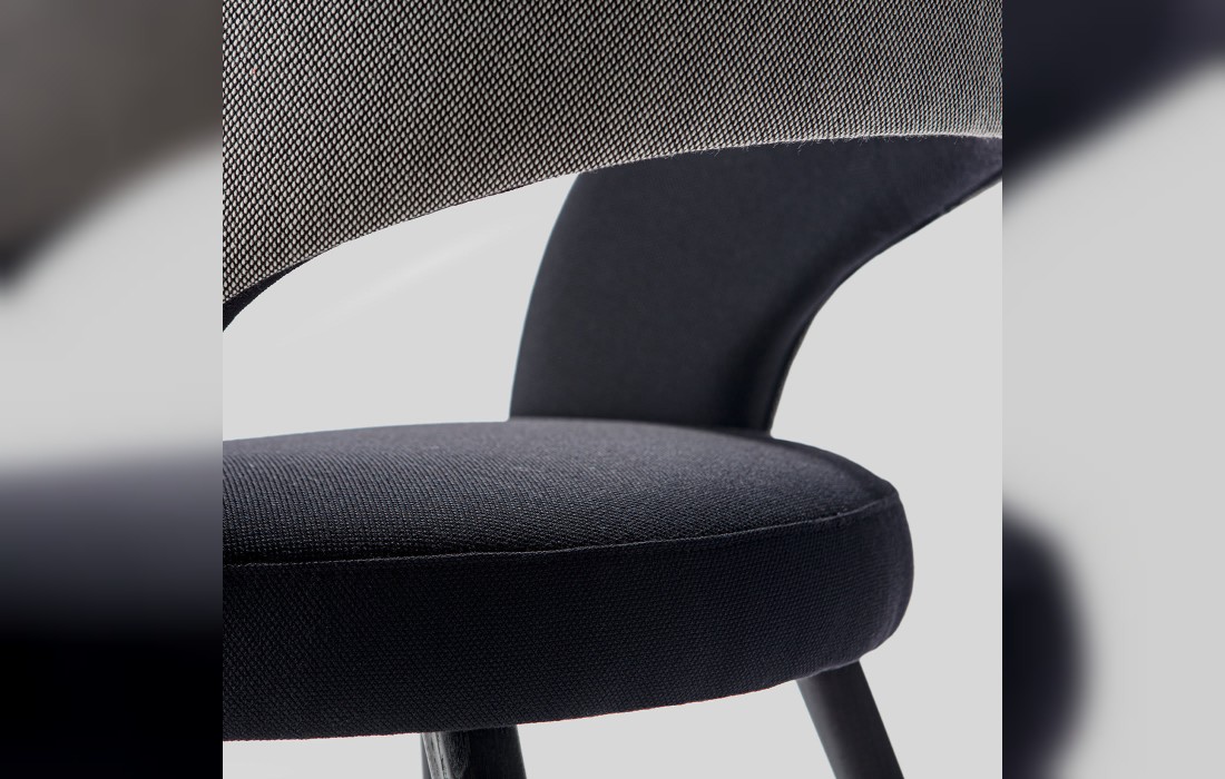 Стул от фабрики Livoni 1895 модель Ring 2-Tone Gray