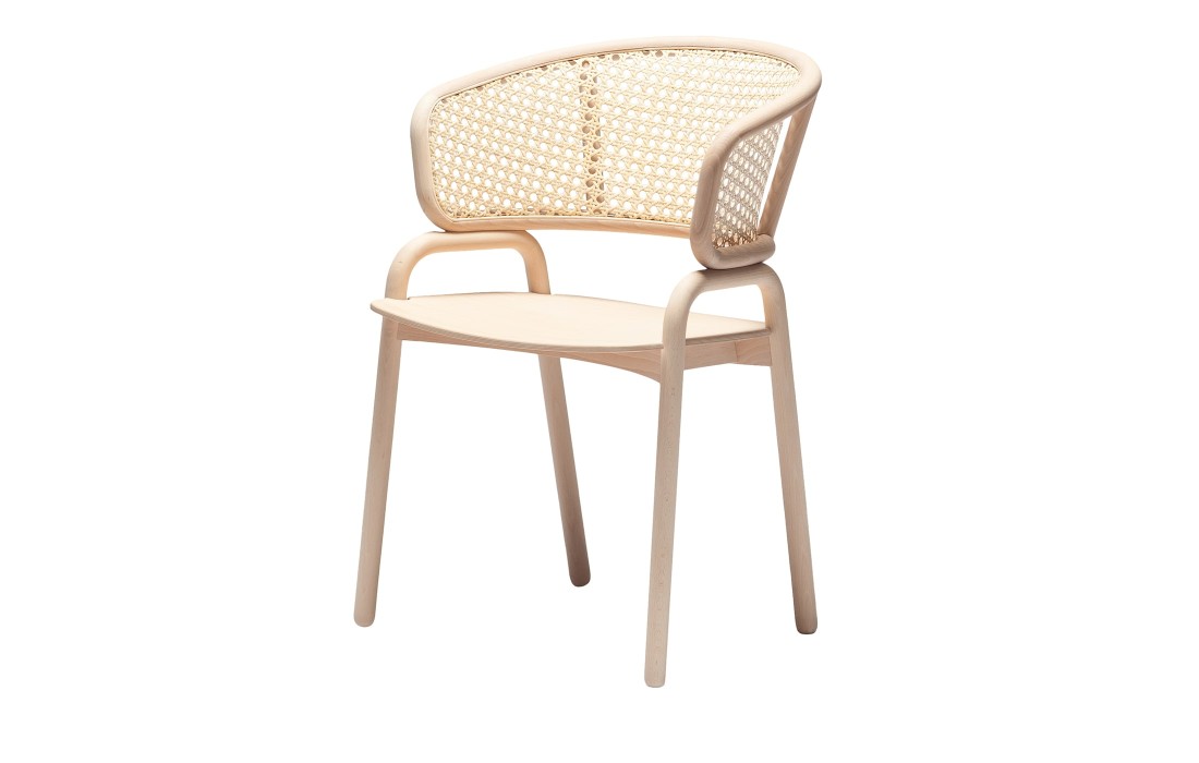 Стул от фабрики Livoni 1895 модель Frantz 881 Wood Chair