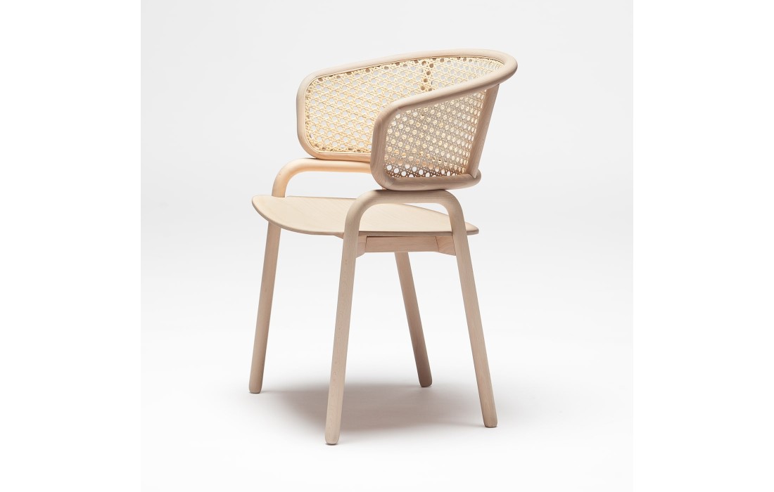 Стул от фабрики Livoni 1895 модель Frantz 881 Wood Chair