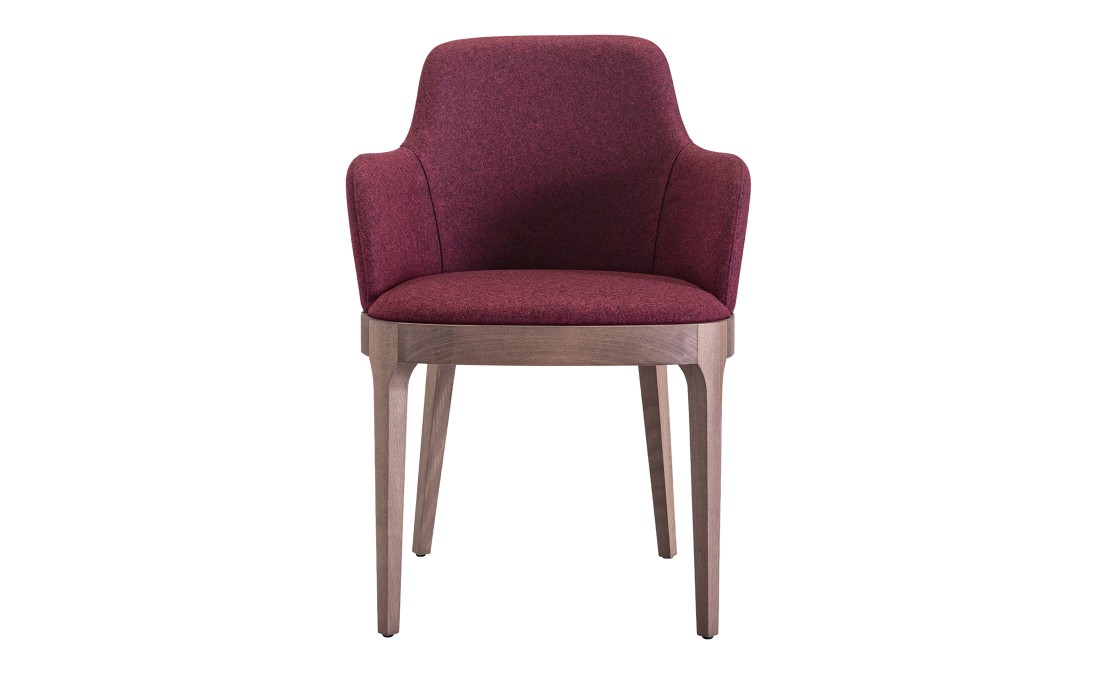 Стул от фабрики Livoni 1895 модель Club 24 Red Chair