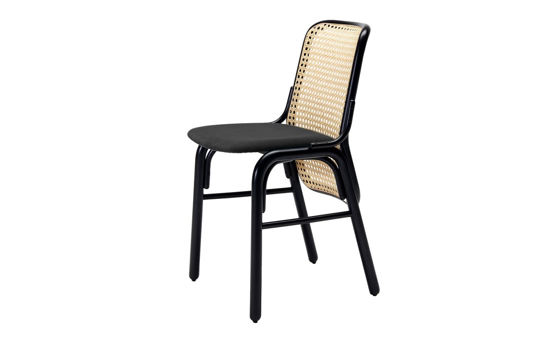 Стул от фабрики Livoni 1895 модель Frantz 985 Black Chair