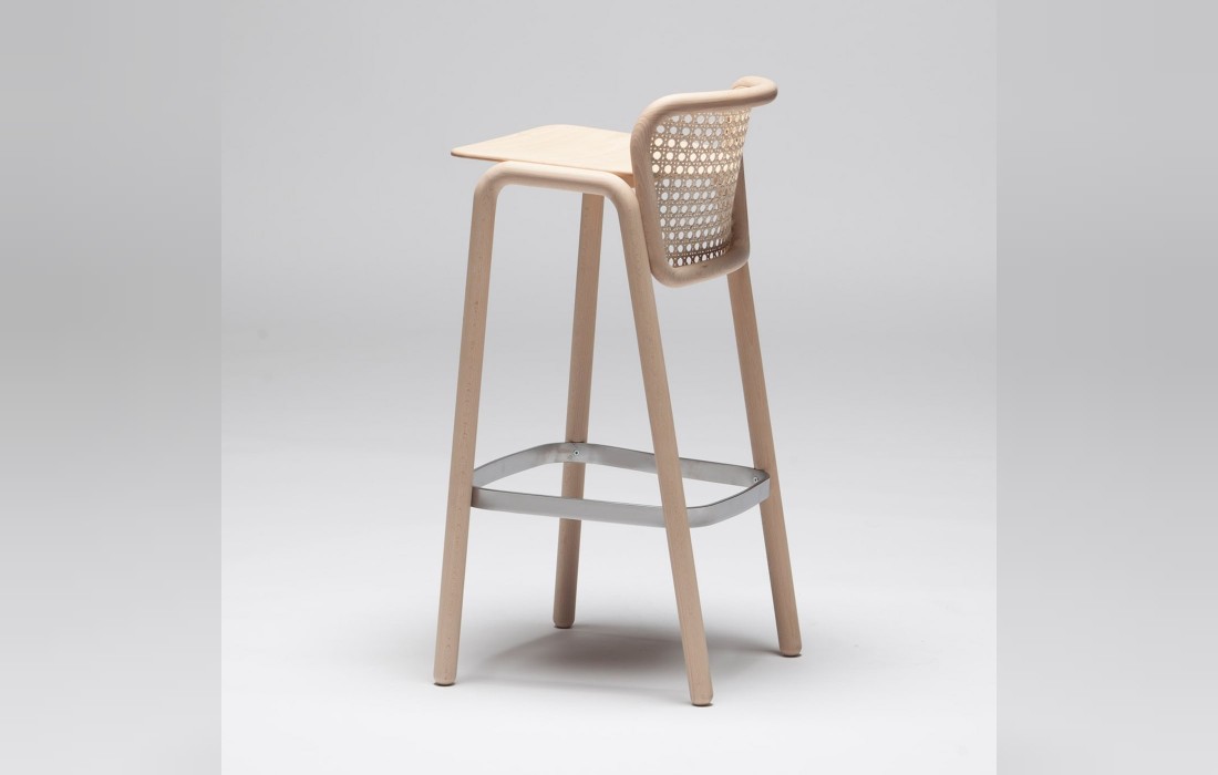 Барный стул от фабрики Livoni 1895 модель Frantz 889 Bar Stool